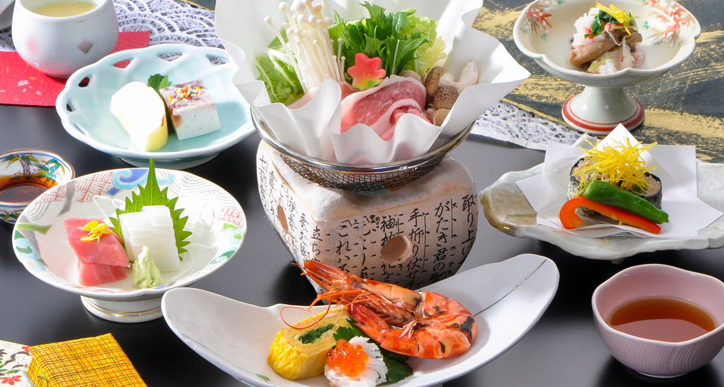 夕食付き